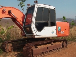 ขายแบ็คโฮ Hitachi EX 120-2 สภาพเดิมญี่่ปุ่น 097-04000-59