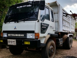 ขายรถบรรทุก 10 ล้อ 2 เพลาดั้ม MITSU FUSO TD สวยที่สุดเดิมๆหัวไม่เคยทำสีทะเบียนเต็ม