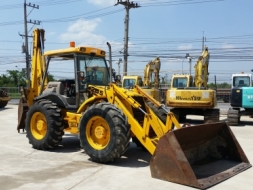 ขาย รถตักหน้าขุดหลัง JCB 215S สภาพสวย นำเข้าจากประเทศสหรัฐอเมริกา 2 เพลา 4x4 92 แรงม้า ไม่เคยผ่านการ