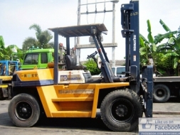 (รหัสสินค้าTHC1623) รถยกยี่ห้อKOMATSU รุ่น FD80-6 ขนาด 8.0 TON เกียร์ AUTO ระบบ Diesel ยกสูง 4.0 m