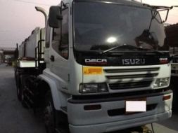 ขายหัวลาก Isuzu 320 ติดแก๊ส NGV สภาพครบ พร้อมหาง 3 เพลา RCK