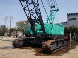 Kobelco Crawler Crane (55ตัน) บูมยาว 33.5 เมตร หากรอของได้ 30-45 วัน ใครหาอยู่โทรมาคุยกันครับ