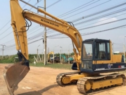 ขายรถแบคโฮ KOMATSU PC120-3 สภาพสวยพร้อมใช้ นำเข้าจากญี่ปุ่น มีVDOการทำงานให้ชมครับ