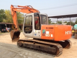 HITACHI EX120-5 นำเข้าจากญี่ปุ่น สวยๆ 090-986-2521 อ๊อบ