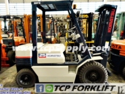 (รหัสสินค้าTHJ2073) รถยกยี่ห้อKOMATSU รุ่น FD25-11 ขนาด 2.0 TON เกียร์ CLUTCH ระบบ Diesel ยกสูง 3.0