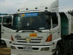 ด่วนๆ ถูกๆ  เจ้าของขายเอง หัวลาก HINO MEGA เครื่อง P11C 320 HP รถห้างปี 47 พร้อมหางเซมิดั้มพ์ มิเนีย