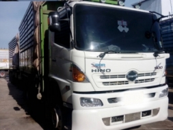 ขาย HINO MEGA 320 พ่วงแม่ลูก สองเพลาดั๊ม กระบะเนียมคอกเกษตร รถปี 51