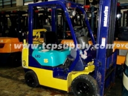 (รหัสสินค้าTHC1263) รถยกยี่ห้อKOMATSU รุ่น FG15HT-16 ขนาด 1.5 TON เกียร์ AUTO ระบบ GAS/LPG ยกสูง 4.0