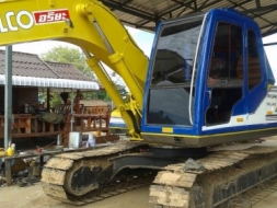 KOBELCO MARK III SK 120 เครื่องเดิมปั๊มเดิมๆทำงานได้เร็วดีไม่มีโหลดครับ ภายในเก๋งสะอาดสวย ไฟฟ้าหน้าจ