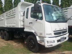 ขาย FUSO 270แรงม้า พร้อมกระบะดร้ำสามมิตร ( มือ 1)