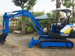 ขายรถแบคโฮ MITSUBISHI MM30B สภาพสวย มี VDO ทดลองขับให้ดู รถนำเข้าจากญี่ปุ่น ติดต่อ 086-775-7900, 086