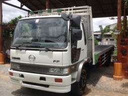 ขาย6 ล้อ HINO สมอเงิน เครื่อง Ho7c 180 แรง กระบะพื้นเรียบยาว 7.20 เมตร รถสวยพร้อมใช้งาน เอกสารพร้อมโ