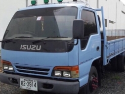 ISUZU NPR66LX5S ราคา 465,000 ครื่อง 4HF1-120แรง(ฝาขาว) กระบะ 4.2เมตร เล่มทะเบียนพร้อม