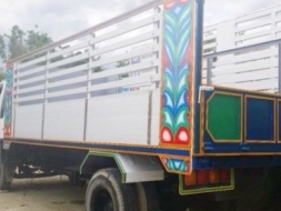 HINO FF2H 210 HP HO6C-TC หกล้อดั๊มพ์ กระบะดั๊มพ์มิเนียมคอกเกษตร 12 ตันความยาว 5.80 เมตรสภาพสวยจัดพร้