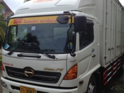 ขาย รถบรรทุกหกล้อ HINO MEGA FG 212 แรงม้า ตู้ 10 บาน ยาว 7.20