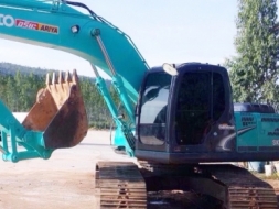 KOBELCO MARK 8 SUPER YN12 SK 200 รถบอดี้สวยเดิมๆดีพร้อมทำงานได้เลย ใช้งานน้อย 5,320 ชม. เครื่องยนต์แ