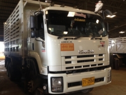 ISUZU DECA 360 แรง ปี53 กะบะเหล็กคอกสูง เหล็กหนา มีระบบพ่วง