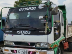 ขายรถดั้ม 6 ล้อ ISUZU DEGA 195 แรงสวยๆเครื่องดีคัสซีสวยทะเบียนเต็ม