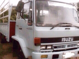 ISUZU ROCKY FSR 165 HP 6BD1 รถบรรทุกหกล้อ กระบะคอกเหล็กความยาว 7.20 เมตรสภาพดีพร้อมบรรทุกได้เลย เครื