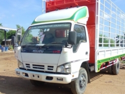 Isuzu NQR175 แรงม้า ยาว5.50ม. คอกสูง 0891446662 ธนากร