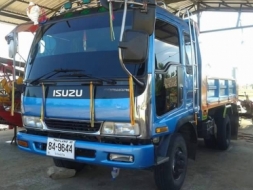 ขายดั้มISUZU DECA เครื่อง6HL1 หัวท็อป เครื่องดี แคชซีสวย ยางดี พ.เพาเวอร์ เบรกทิฟฟี่ ภายในสวย แอร์เย