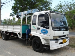 ขาย ISUZU FORWARD 200 แรง  EURO 2   กระบะบรรทุก มีเครน   สภาพสวยพร้อมใช้งาน