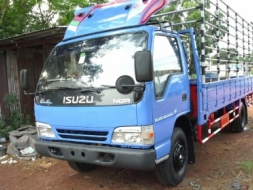 ขายด่วน รถบรรทุกหกล้อ ISUZU NQR  ,5.50เมตร สภาพพร้อมใช้