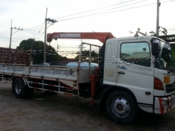 ขาย Hino MEGA FG 6 ล้อติดเครน Unic 3ตัน3ปลอก ปี47