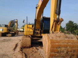 รถแบคโฮ CAT 320 รถสวยๆ พร้อมใช้งานครับ