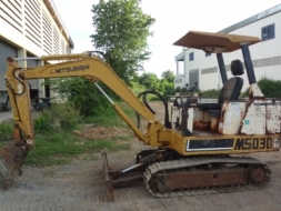 ขาย รถแบคโฮ Mitsubishi MS030 เก่านอก