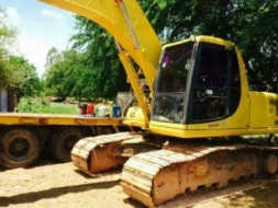 ขายรถแบคโฮ KOMATSU pc 200-6ไฟฟ้าครบช่วงล่างดีเอกสารพร้อมราคา 999,000