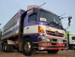 ขายรถ10ล้อดั้มพ์ HINO FM1J 260แรงม้า/ปี54 ติด NGV โรงงาน