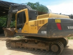 รถแบคโฮ VOLVO EC210B เลขชั่วโมง 4,000 ชม.