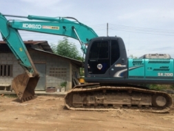 ขายรถแบคโฮ KOBELCO SK200 เอกสารพร้อมโอน