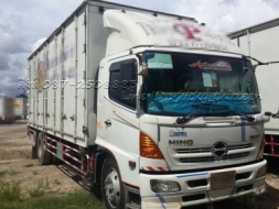 ขาย Hino MEGA500 6ล้อ ตู้10บาน ปี55 Tel.0872508883 (คิงส์)