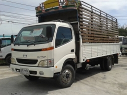 ขาย HINO DUTRO 121 แรงม้า คอกสูง ยาว 5 เมตร ปี 2547 สภาพสวย เครื่องดี คัชซีสวย ผ่อนสบาย สนใจสอบถามเพ