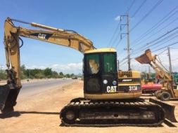 ขายรถแบคโฮ CAT 313 BSR สภาพสวยพร้อมใช้ นำเข้าจากญี่ปุ่น มีVDOการทำงานครับ