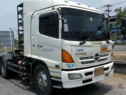 ขาย Hini 500 260แรง FM1JKKA (NGV) ออกห้างป้ายแดง ปี54 1.45ล้าน