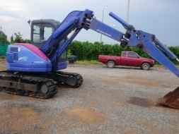 ขายรถแบคโฮ KOMATSU PC75UU-3 สภาพดี ราคาถูก