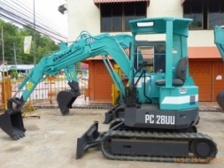 ขายรถขุด  KOMATSU PC28UU-1  มีหลายคัน