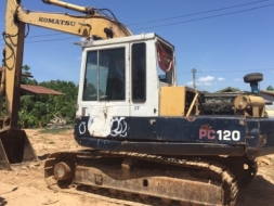 พิเศษ 295,000  Komatsu PC120 รุ่น 3 เครืองเดิม 6D95L ดี ปั่มดี ช่วงล่างพอได้ เอกสารสัญญา