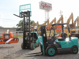 ขาย รถยก Forklift Feeler ใหม่ Diesel 2.5 Ton เครื่องยนต์  Isuzu แบรนด์ไต้หวัน ขายดีในยุโรป