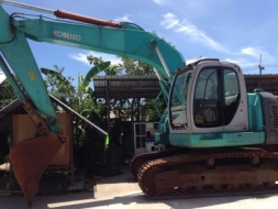 ขายรถแบคโฮ KOBELCO SK200 SR MARK 6 9117 ชั่วโมง เครื่อง 4BG1 ปี 1981 ราคา 1700000