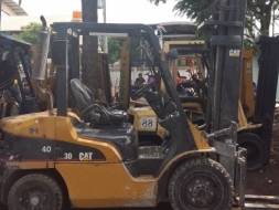 Forklift 3.0 Tons 6.0 mm.Diesel S4S เสา 3 ตอน ยางตัน