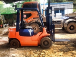 FROM JAPANขายถูกด่วนๆรถยก FORKLIFT TOYOTA 42-7FG25 ยกได้ 2.5 ตัน ราคาเพียง 175,000 บาท สนใจรีบติดต่อ