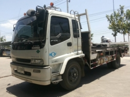 รถบรรทุก 6 ล้อใหญ่ ISUZU รุ่น FTR33  ปี48 เครื่อง200 แรงติดNGV ราคา 530,000 บ.