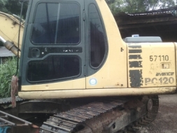 แม็คโฮ KOMATSU PC 120-6 สภาพเต็มไฟฟ้าครบ เล่มทะเบียนครบ (ราคา 890,000บ) ราคาคุยไดัครับ