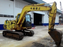 KOMATSU PC60-7 # 47014 รถอยู่ที่นิคมฯบางประอิน