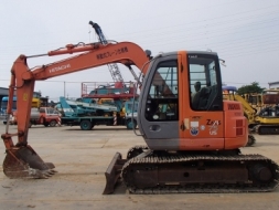 ขายรถแบคโฮ HITACHI ZX75US ปี2003 คอลโทรลสั้น ปั้มนิ้ว สภาพสวยพร้อมใช้งาน รถนอกนำเข้าเองจากญี่ปุ่น