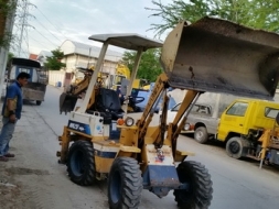 รถหน้าตักหลังขุดล้อยาง KOMATSU WA20 เก่านอก ญี่ปุ่น